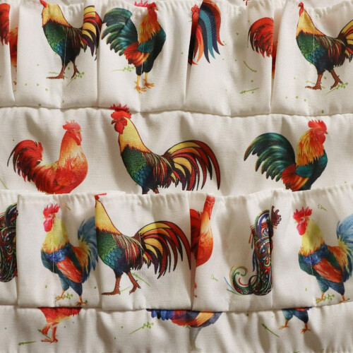 Egg Gathering Apron with Multiple Pockets, Durable Cotton for Farm Use, 4 Pack, 50x46cm 2