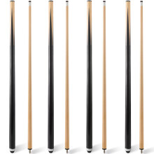 JEPNJPU Pool Cue Sticks 36inch 42inch 48inch 52inch 58inch Set of 2 or 4Pool Cue with 13mm Leather Tip for Adults Beginners2Piece Design,14oz to 20o