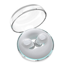 Noise Cancelling Earbuds Wireless Bluetooth ANC InEar White For Running Sleeping Office Cycling Studying