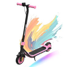 EVERCROSS E6 Electric Scooter for Kids 7 Lightweight EScooter for Ages 612 Electric Scooter with A Range of Up to 20 km and 7Color Lights 3 Speed Mo