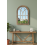 Arc Window Soho Wall Mirror BlackGold Deco 73x48Cm 3