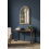 Arc Window Soho Wall Mirror BlackGold Deco 73x48Cm 2