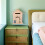 Khaki Wooden Wall-Mount Mailbox Security Drop Box 7