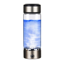 (Three) Hydropures Hydrogen Water Bottle Body Weight Control Safe Hydrogen Kettle for Exercising
