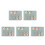 5Pcs Multi Id Card Holder Car Essential Driver License Sleeve 6
