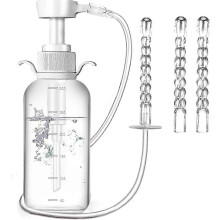 2025 Latest Model Enema Kit for Colon Cleansing - Anal Douche Anti Back-Flow