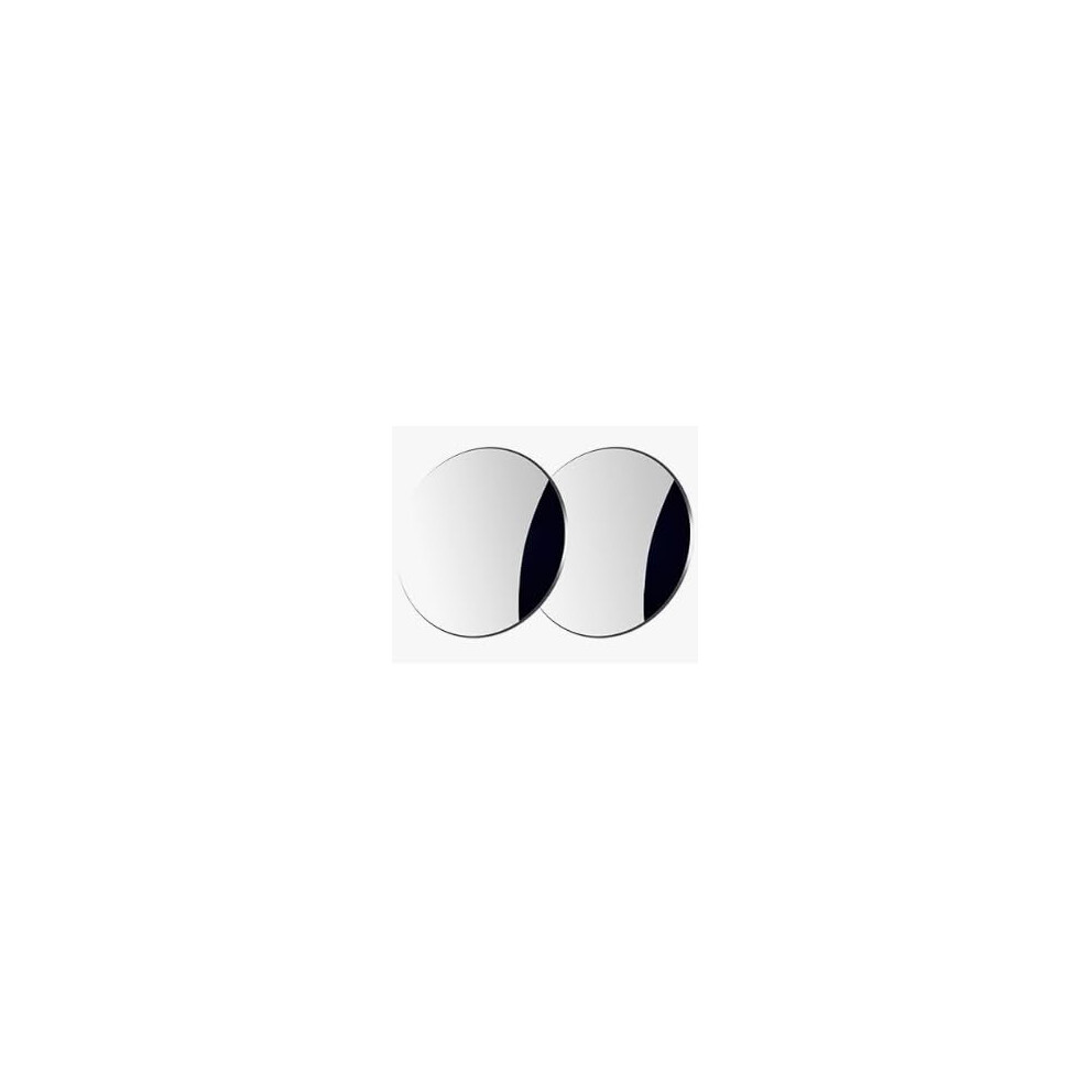 2Pcs Hd Glass Blind Spot Mirror 360 Adjustable Frameless Wideangle For Cars Suvs Trucks 9070919951503