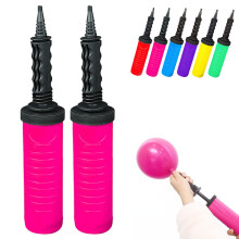 2 Pack Balloon Pump Hand Manual Inflator Balloon Manual Pump Blower Pump suitable for Party Decoration Balloons Arch Kit Foil Confetti Ballon