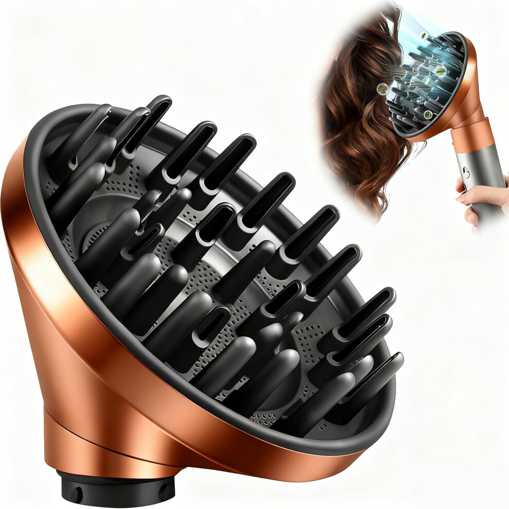 Diffuser Attachment for Dyson Airwrap HS01 HS03 HS05 for Curly Hair, Frizz Control and Root Volume Boost