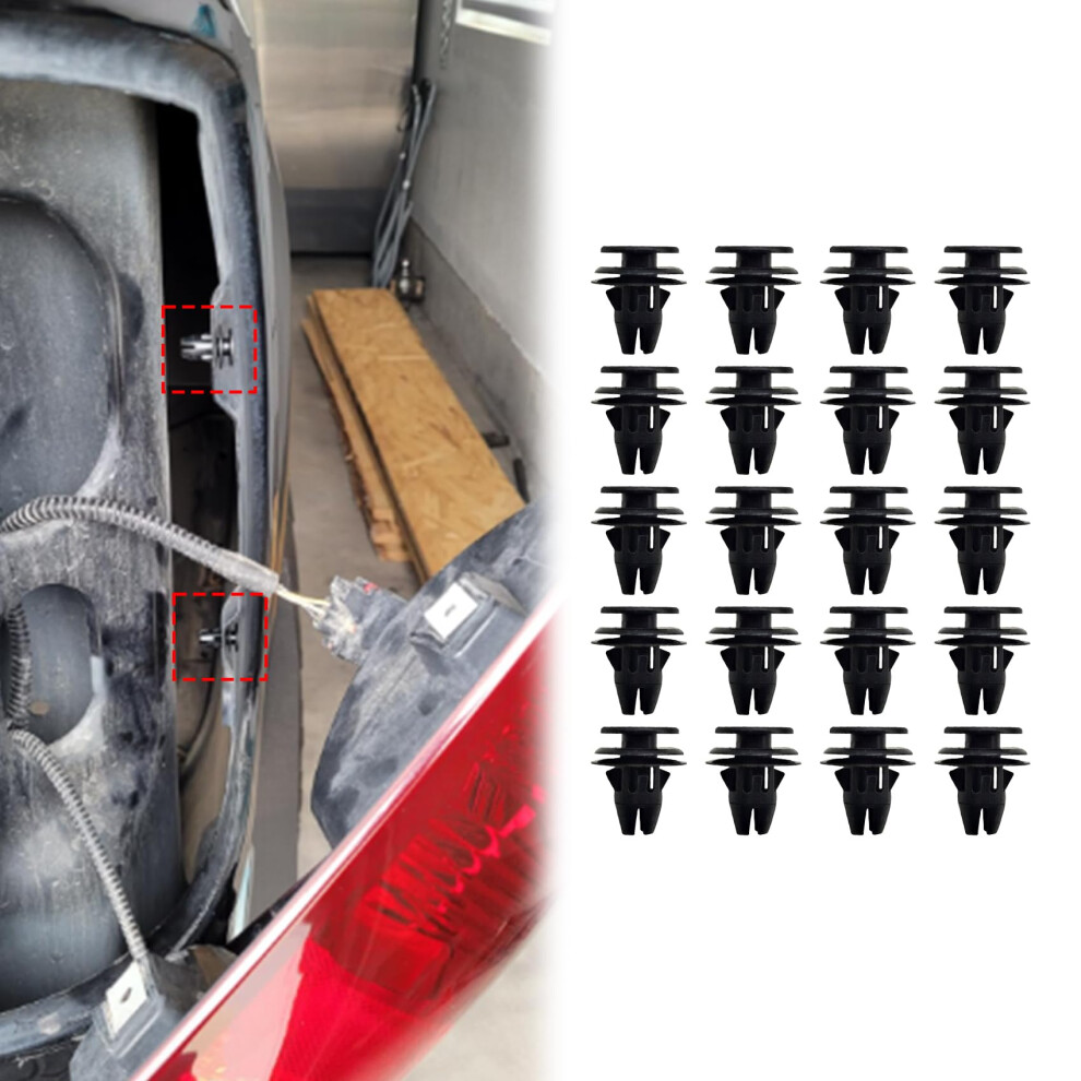 20Pcs Tail Retainer Clips For Dodge Ram 1500 2500 3500 20072022 68061648Aa Light 9053599126058