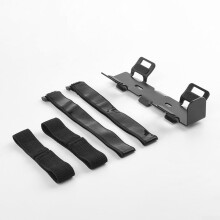 Bike Speaker Mount with AntiSlip Stability and Integrated Bottle Holder for Bicycle Handlebars