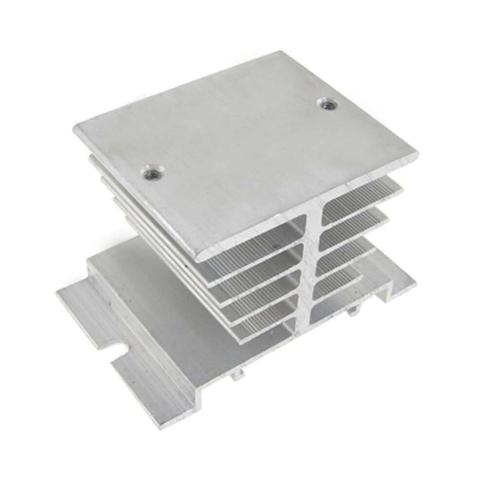 Heat Sink For Solid State Relay Ssr Small Aluminum Cooling Mount With Efficient Heat Dissipation 9455672798846