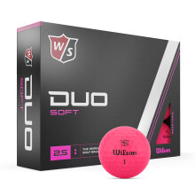 WILSON Duo Soft Golf Balls Rose