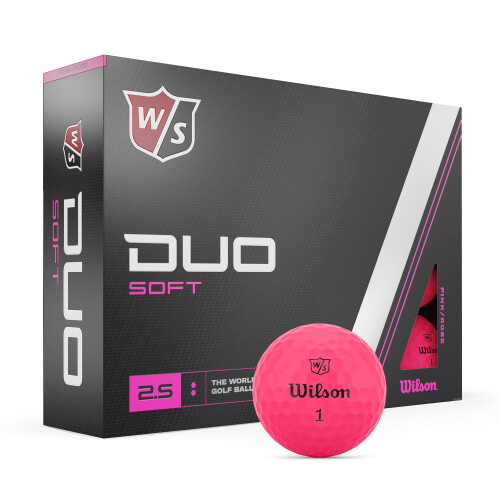 Wilson WILSON Duo Soft Golf Balls Rose