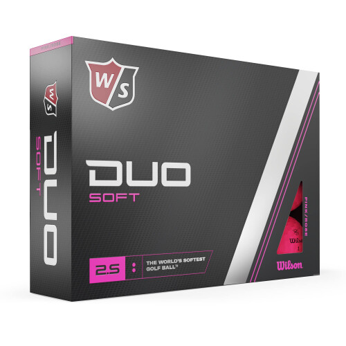 Wilson WILSON Duo Soft Golf Balls Rose 1