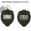 MOSTRUST Digital Simple Waterproof Stopwatch No Bells No Clock No Countdown Simple Basic Operation Large Display Silent Stopwatch with ONOff for Swi 5