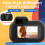 0,96 pouce FHD Caméra 128 Go Cap Noir Compact Mini 8