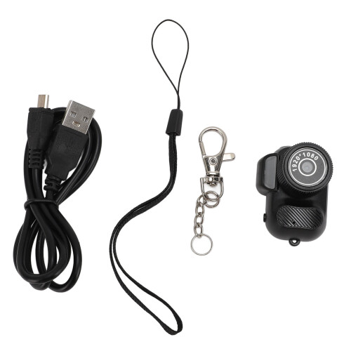 0,96 pouce FHD Caméra 128 Go Cap Noir Compact Mini 1