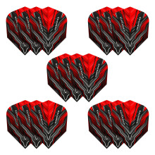 Harrows Supergrip Ultra Dart Flights 5 x sets Darts Flights 15 Flights Total I 100 Micron Dart Flights I Premium Extra Strong Made in UK I Professi