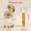 Flintronic Navigation Compass Vintage Clamshell Compass with Luminous Function Waterproof Pocket Compass for Outdoor Camping Navigation Orienteering 2