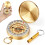 Flintronic Navigation Compass Vintage Clamshell Compass with Luminous Function Waterproof Pocket Compass for Outdoor Camping Navigation Orienteering 9
