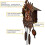 Handcrafted Black Forest Cuckoo Clock with Eagle Design, Solid Wood, Light Sensor, Adjustable Chime 4