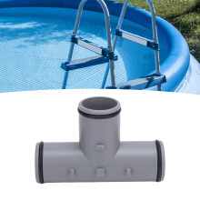 P6362 2PCS ABS Pool T Joint Hose Connector