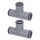 P6362 2PCS ABS Pool T Joint Hose Connector 2