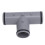 P6362 2PCS ABS Pool T Joint Hose Connector 10
