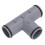 P6362 2PCS ABS Pool T Joint Hose Connector 8