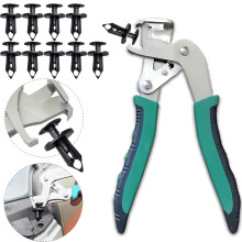 Car Clip Removal Tool with SpringLoaded Lever and Ergonomic Grip for Damage Fastener Removal (1 Pc)