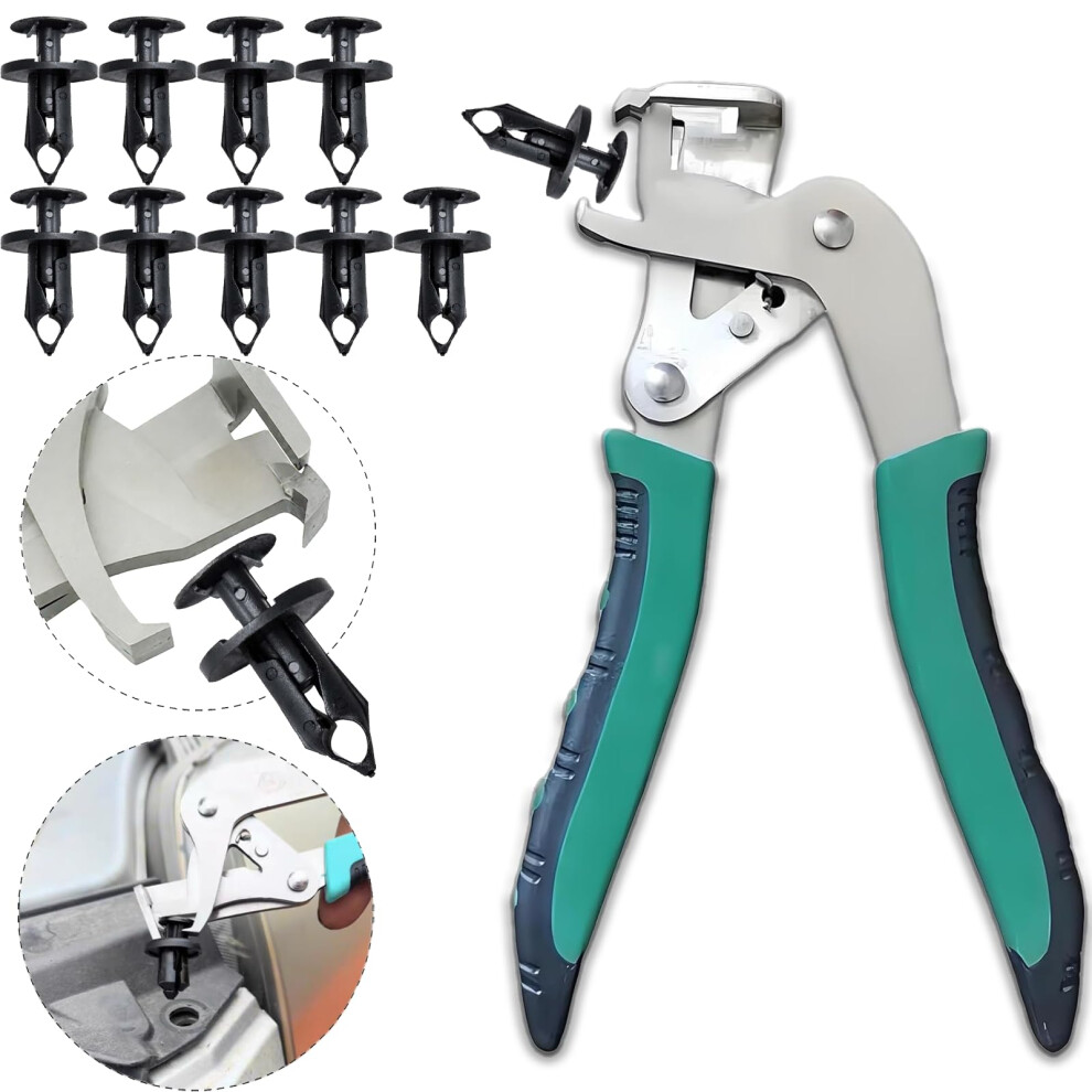 Car Clip Removal Tool With Springloaded Lever And Ergonomic Grip For Damage Fastener Removal (1 Pc) 9070919952517