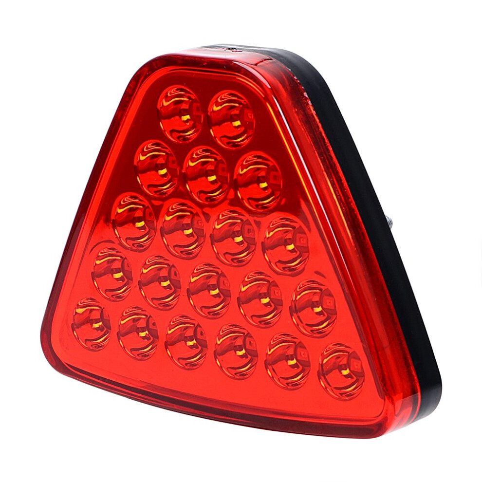 20 Led Triangle Car Brake And Warning Visibility Universal 12V Tail Lamp Light/Red 9053599126607