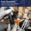 Brake Caliper Tool with 360 Adjustable Handle, Universal Brake Piston Compressor for Pad Replacement 4