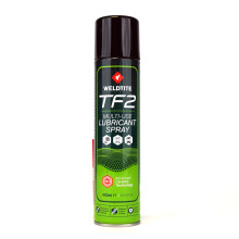 WELDTITE TF2 MultiUse Lubricant Spray Versatile Lubrication for Bike Bearings Cables Derailleurs Pedals Bolts Drivetrains 400 ml