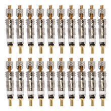 20pcs Presta Valve Core SetBrass Valve Core Bike Kit Valve universal Valve Cores for Road Bike Mountain Bicycles FOROREH Presta Valve Core Replaceme