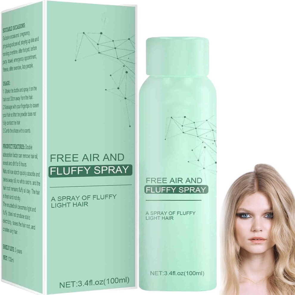 Volumizing Hair Spray for Fine Hair with Instant Volume Boost and Lightweight Texture Hold 1pcs
