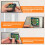 RV Thermostat Single Zone Digital Touch Display with Backlight 3Wire Camper Temperature Controller 5