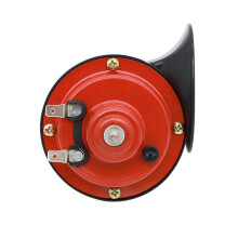 2Pcs 12V Loud Car Horn 120dB Dual Electric Snail Horns for Trucks SUV Motorcycle Boat