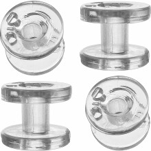 Clear RV Shade Cord Retainer Spools 4pcs Day Night Shade Hardware for Secure Cord Management