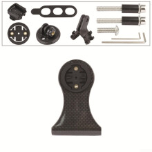 Bike Mount Carbon Fiber Extension Bracket with Vibration Reduction for Cyclists Shiny for Garmin