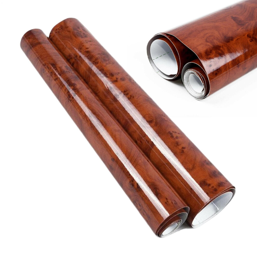 Car Interior Wrap Waterproof Wood Vinyl Sticker Selfadhesive Dashboard And Console Film Grain 9113335725515