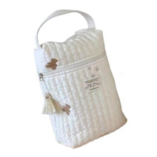 Diaper Bag Organizer with Easy Access Compartments and Stroller Fit, Lightweight Travel Storage Bag