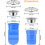 Floor Drain Backflow Preventer 4 Pack, 1.97 Inch Silicone One Way Valve for Odor and Bug Blocking 2