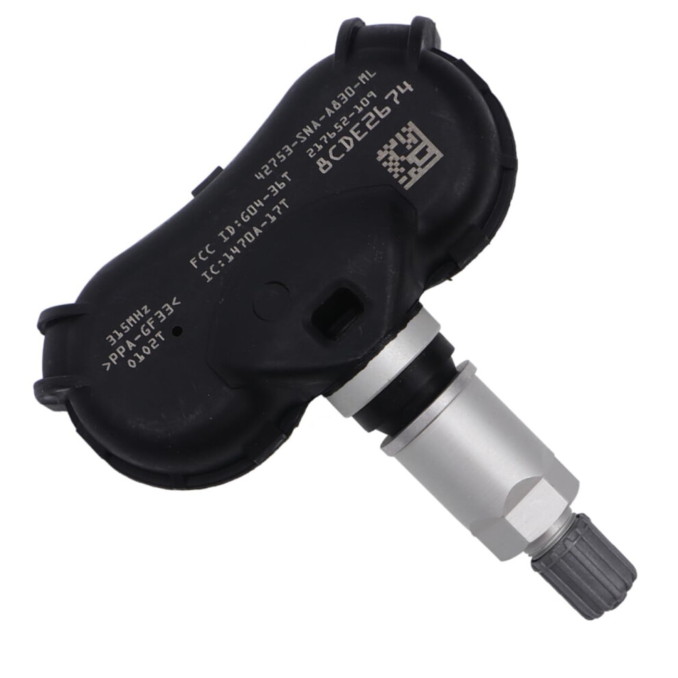 Tpms Sensor 315Mhz Direct Fit Replacement With Accurate Pressure Monitoring And Longlife Durability 9455672800082
