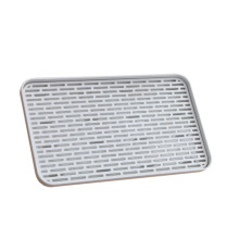 2Tier Baby Bottle Drying Rack with Draining Tray NonSlip Base for Cups and Accessories Grey