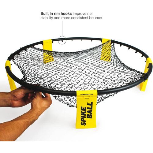 Spikeball 3 Ball Game Set Includes 3 Balls Drawstring Bag and Rule Book 2