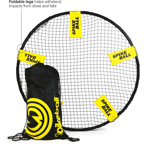 Spikeball 3 Ball Game Set Includes 3 Balls Drawstring Bag and Rule Book 1