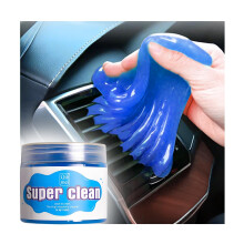 Car Cleaning Gel Reusable Interior Detailing Putty for Air Vents Dust Removal Universal for SUV Sedan Truck Blue