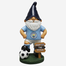 FOCO FOCO EPL Manchester City FC Football Premier League Keep Off The Pitch Garden Gnome Ornament IndoorOutdoor…
